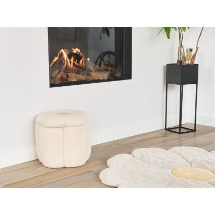 Childhome - Tabure CVETLICA pr. 35 cm krem barva