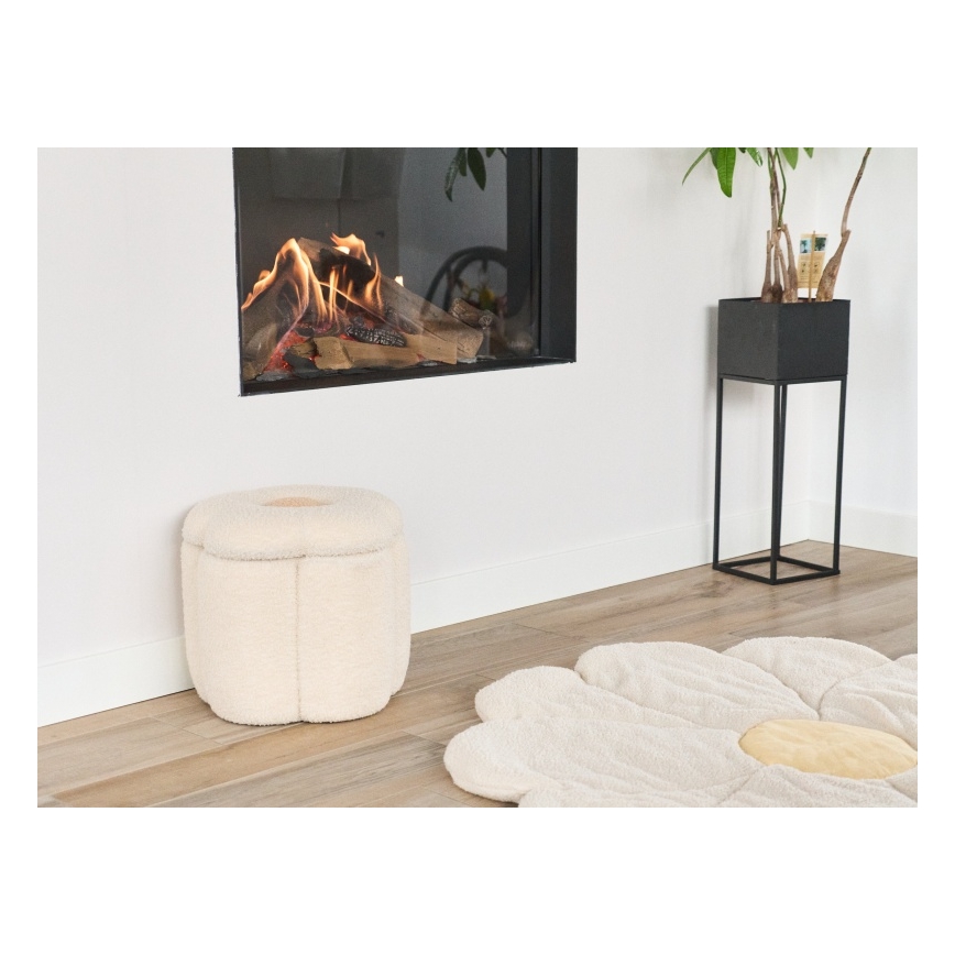 Childhome - Tabure CVETLICA pr. 35 cm krem barva