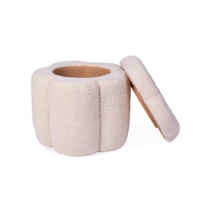 Childhome - Tabure CVETLICA pr. 35 cm krem barva