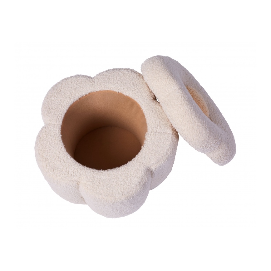 Childhome - Tabure CVETLICA pr. 35 cm krem barva
