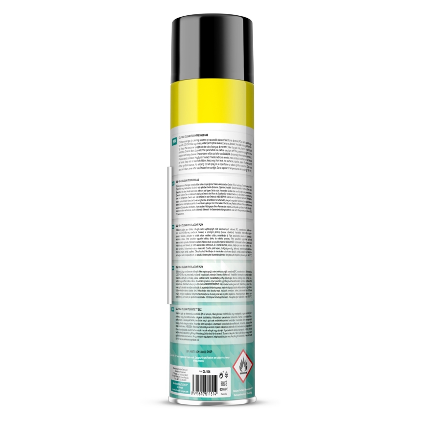 CLEAN IT CL-104 - Stisnjen plin za čiščenje elektronskih naprav 600 mm