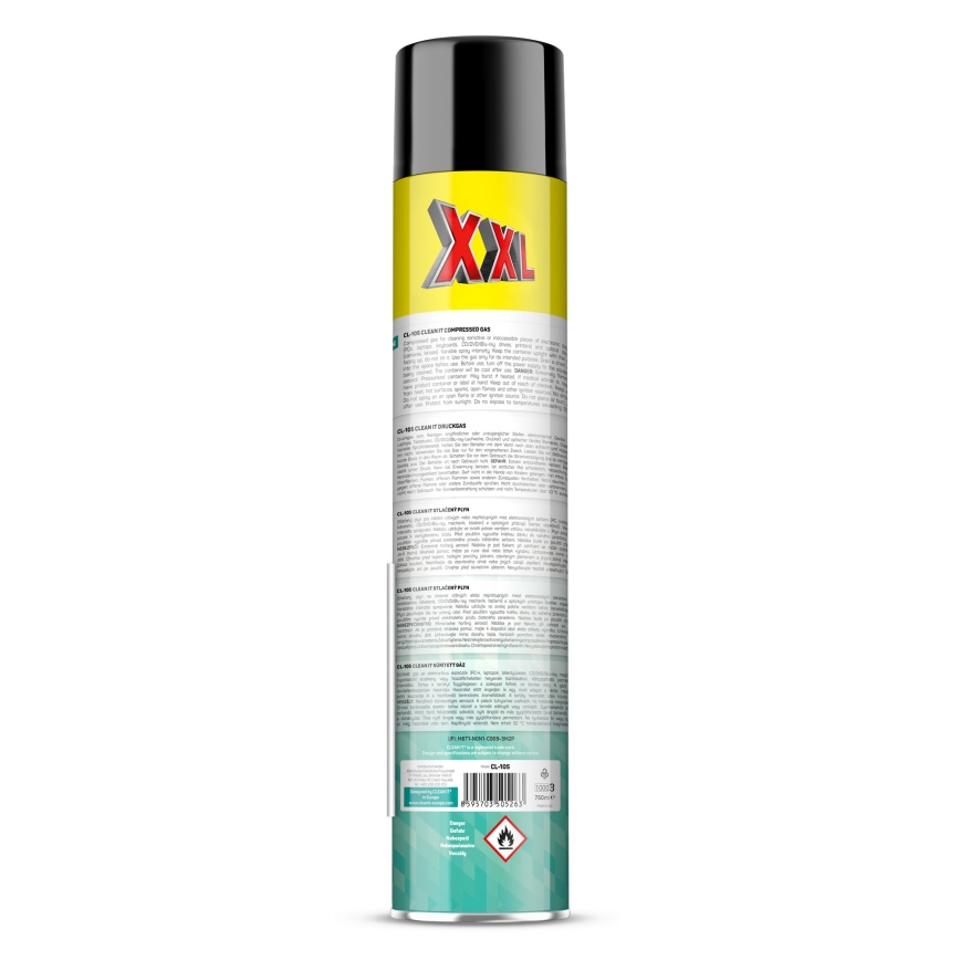 CLEAN IT CL-105 - Stisnjen plin za čiščenje elektronskih naprav 750 mm