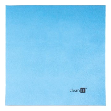 CLEAN IT CL-710 - Čistilna krpa iz mikrovlaken 19x19 cm modra