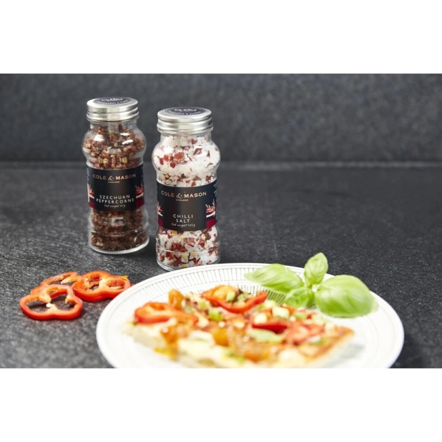 Cole & Mason - Darilni set Aromatična čili sol in sečuanski poper