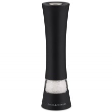 Cole&Mason - Električni mlinček za sol ali poper BURFORD 4xAAA 18 cm črna