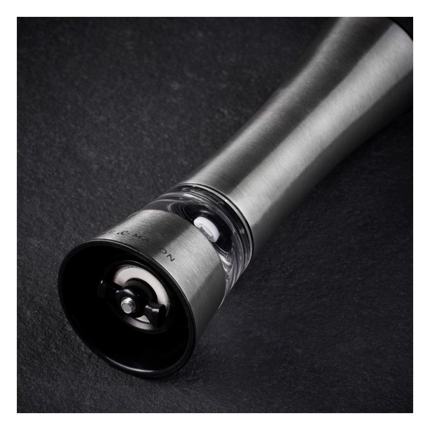 Cole&Mason - Električni salt or pepper grinder BURFORD 4xAAA 18 cm mat krom