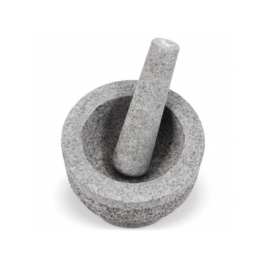 Cole&Mason - Granitni terilnik s pestilom GRANITE pr. 15 cm granite/siva