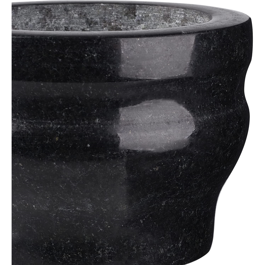 Cole&Mason - Granitni terilnik s pestilom GRANITE pr. 18 cm granite/črna