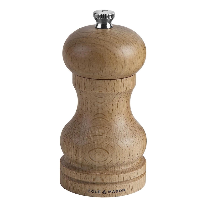 Cole&Mason - Mlinček za poper CAPSTAN BEECH bukev 12 cm