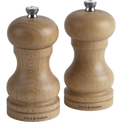 Cole&Mason - Mlinček za poper CAPSTAN BEECH bukev 12 cm