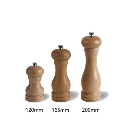 Cole&Mason - Mlinček za poper CAPSTAN BEECH bukev 12 cm