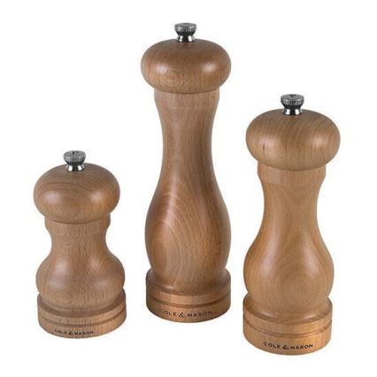 Cole&Mason - Mlinček za poper CAPSTAN BEECH bukev 16,5 cm
