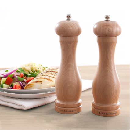 Cole&Mason - Mlinček za poper CAPSTAN BEECH bukev 20 cm