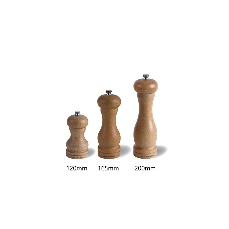 Cole&Mason - Mlinček za poper CAPSTAN BEECH bukev 20 cm