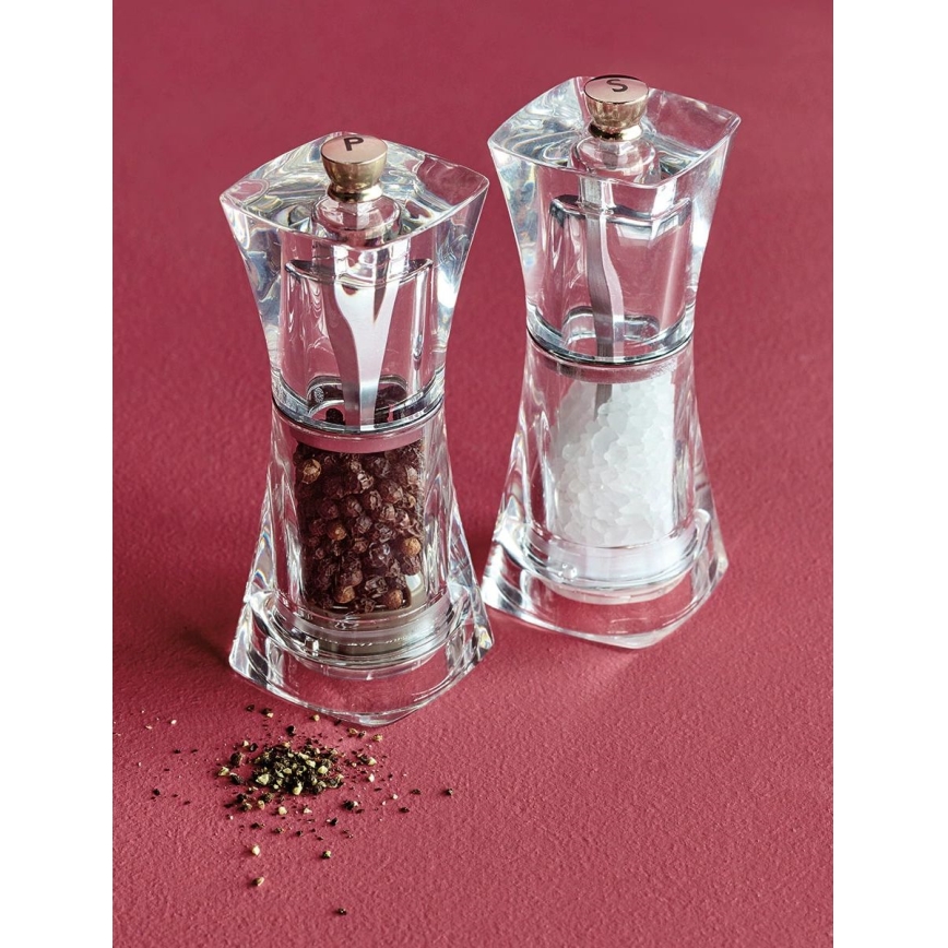 Cole&Mason - Mlinček za poper CRYSTAL 12,5 cm