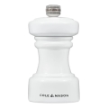 Cole&Mason - Mlinček za poper HOXTON 10,4 cm bukev/sijoča ​​bela