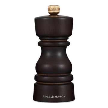 Cole&Mason - Mlinček za poper LONDON 13 cm bukev/rjava