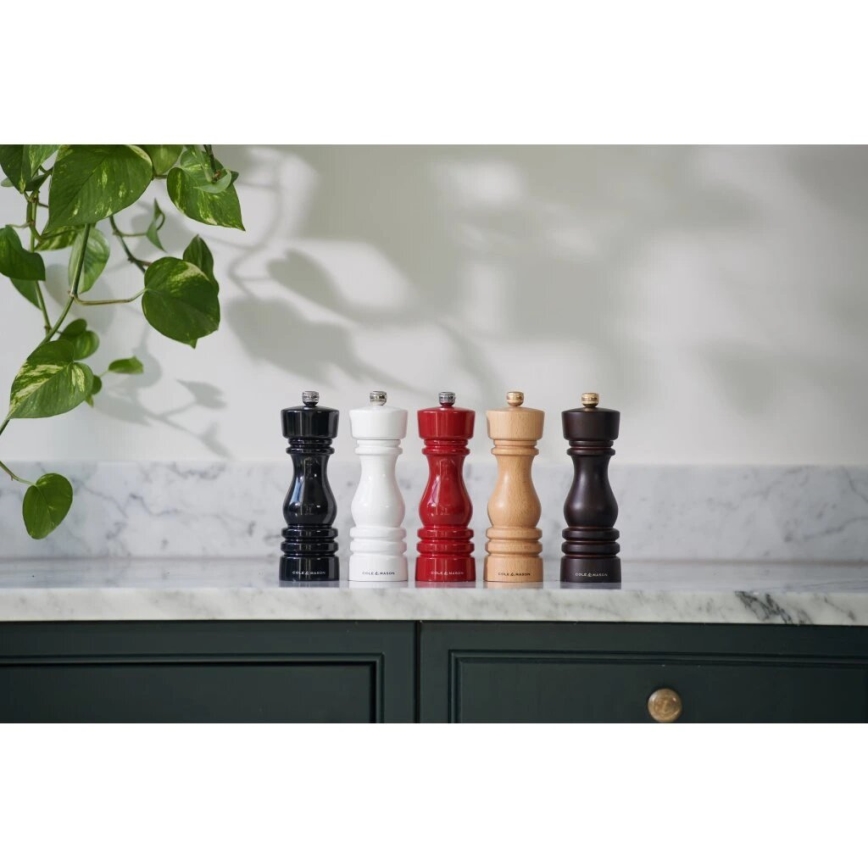 Cole&Mason - Mlinček za poper LONDON 18 cm bukev/črna