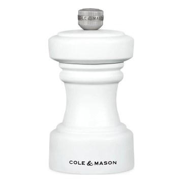 Cole&Mason - Mlinček za sol HOXTON 10,4 cm bukev/mat bela