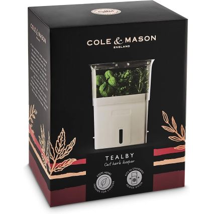 Cole&Mason - Posoda za shranjevanje sveže rezanih zelišč