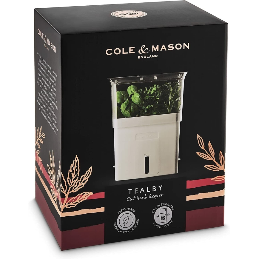 Cole&Mason - Posoda za shranjevanje sveže rezanih zelišč