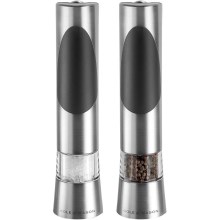 Cole&Mason - Set električnih mlinčkov za sol in poper RICHMOND 2 kom. 6xAAA