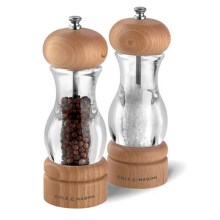 Cole&Mason - Set mlinčkov za sol in poper BEECH 2 kom. bukev 16,5 cm