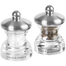 Cole&Mason - Set mlinčkov za sol in poper BUTTON 2 kom. 6,5 cm