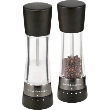 Cole&Mason - Set mlinčkov za sol in poper DERWENT 2 kom. 19 cm bukev/črna