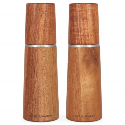 Cole&Mason - Set mlinčkov za sol in poper MARLOW akacija 2 kom. 18,5 cm