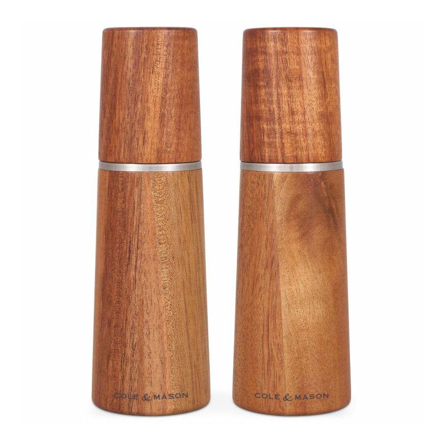 Cole&Mason - Set mlinčkov za sol in poper MARLOW akacija 2 kom. 18,5 cm