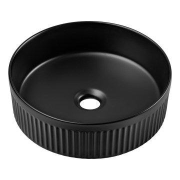 COMAD BEYOND 2 BLACK ( E-6565 ) - Namizni umivalnik BEYOND pr. 36 cm keramika/mat črna