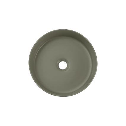 COMAD BEYOND 2 OLIVER GREEN (E-6565) - Umivalnik za pult BEYOND premera 36 cm, keramika/mat zelena