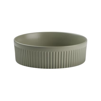 COMAD BEYOND 2 OLIVER ZELENA ( E-6565 ) - Namizni umivalnik BEYOND pr. 36 cm keramika/mat zelena
