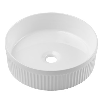 COMAD BEYOND 2 WHITE ( E-6565 ) - Namizni umivalnik BEYOND pr. 36 cm keramika/sijoča ​​bela