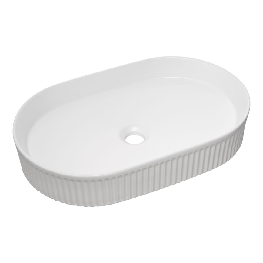 COMAD BEYOND 3 WHITE ( E-6531 ) - Namizni umivalnik BEYOND 56x36 cm keramika/sijoča ​​bela