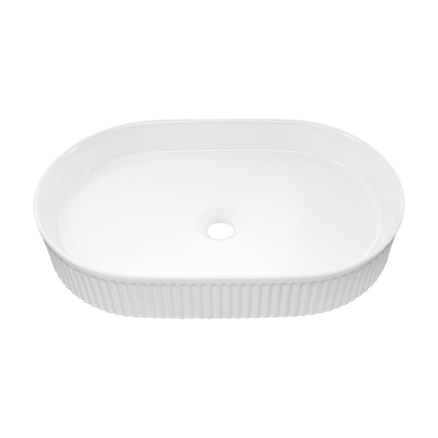 COMAD BEYOND 3 WHITE ( E-6531 ) - Namizni umivalnik BEYOND 56x36 cm keramika/sijoča ​​bela