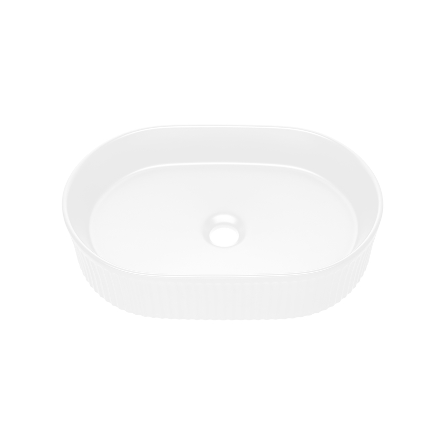 COMAD BEYOND 5 WHITE ( E-6564 ) - Namizni umivalnik BEYOND 48x32,5 cm keramika/mat bela