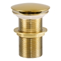 COMAD CLICK-CLACK T201G-3 - Odpadni umivalnik CLICK-CLACK pr. 7 cm sijajna zlata