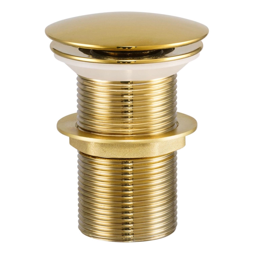 COMAD CLICK-CLACK T201G-3 - Odpadni umivalnik CLICK-CLACK pr. 7 cm sijajna zlata