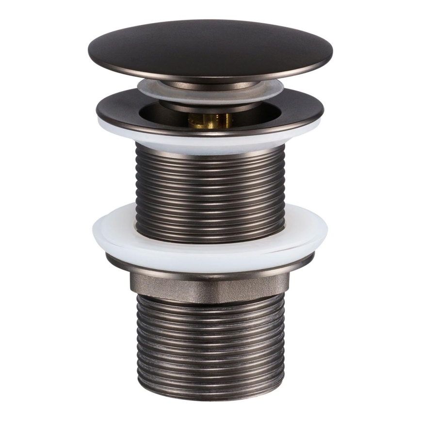 COMAD CLICK-CLACK T201GG-3 - Odpadni umivalnik CLICK-CLACK pr. 7 cm siva
