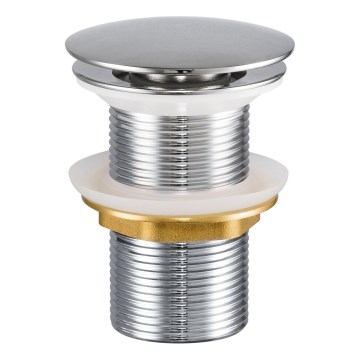 COMAD CLICK-CLACK T201L-3 - Odpadni umivalnik CLICK-CLACK pr. 7 cm sijajni krom