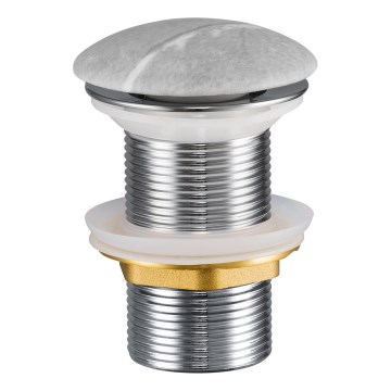 COMAD CLICK-CLACK T201M-H1-3 - Odpadni umivalnik CLICK-CLACK pr. 7 cm mat siva