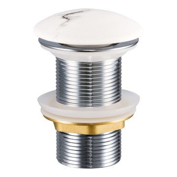COMAD CLICK-CLACK T201M-W13-3 - Odpadni umivalnik CLICK-CLACK pr. 7 cm mat bela