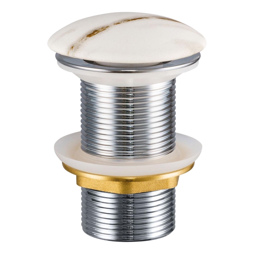 COMAD CLICK-CLACK T201M-W3-3 - Odpadni umivalnik CLICK-CLACK pr. 7 cm mat bela