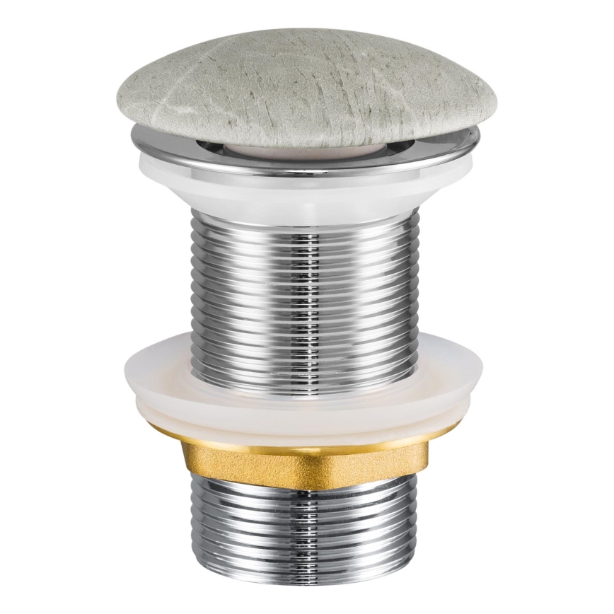 COMAD CLICK-CLACK T201M-Y1-3 - Odpadni umivalnik CLICK-CLACK pr. 7 cm mat siva