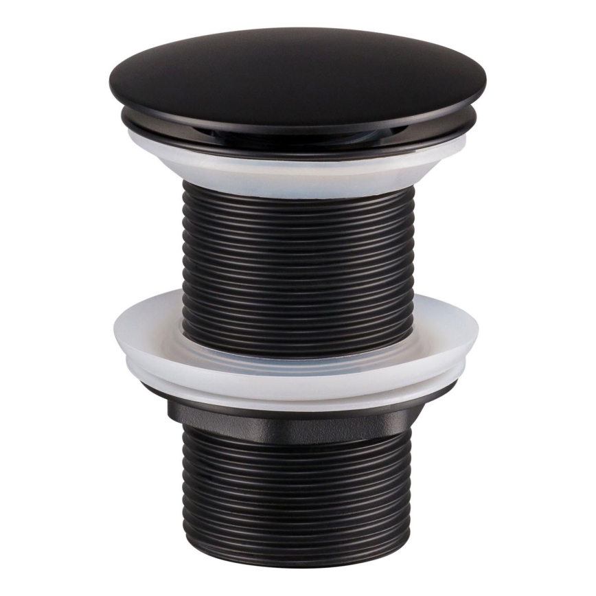 COMAD CLICK-CLACK T201MBG-3 - Odpadni umivalnik CLICK-CLACK pr. 7 cm mat črna
