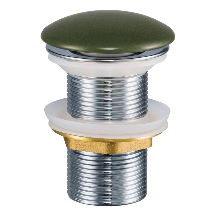 COMAD CLICK-CLACK T201MFG-3 - Odpadni umivalnik CLICK-CLACK pr. 7 cm mat zelena