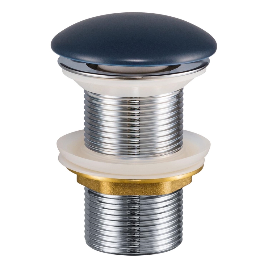 COMAD CLICK-CLACK T201MNB-3 - Odpadni umivalnik CLICK-CLACK pr. 7 cm mat navy modra