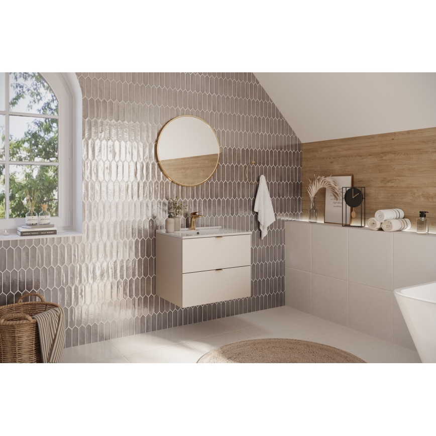 COMAD DALIA CASHMERE 82-60-46-2S - Kopalniška omarica pod umivalnik DALIA 50x60 cm bež